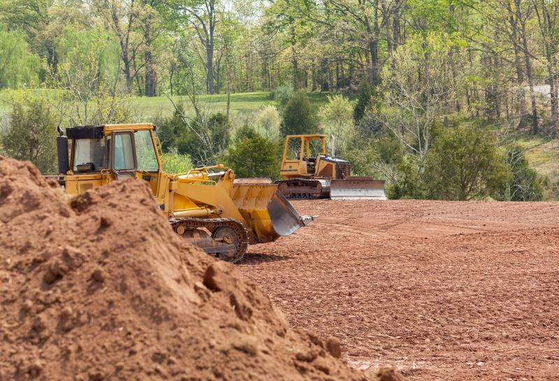 Heavy Machinery for Land Preparation